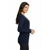 SALE!**ONE LEFT** Port Authority® Ladies Modern Stretch Cotton Cardigan