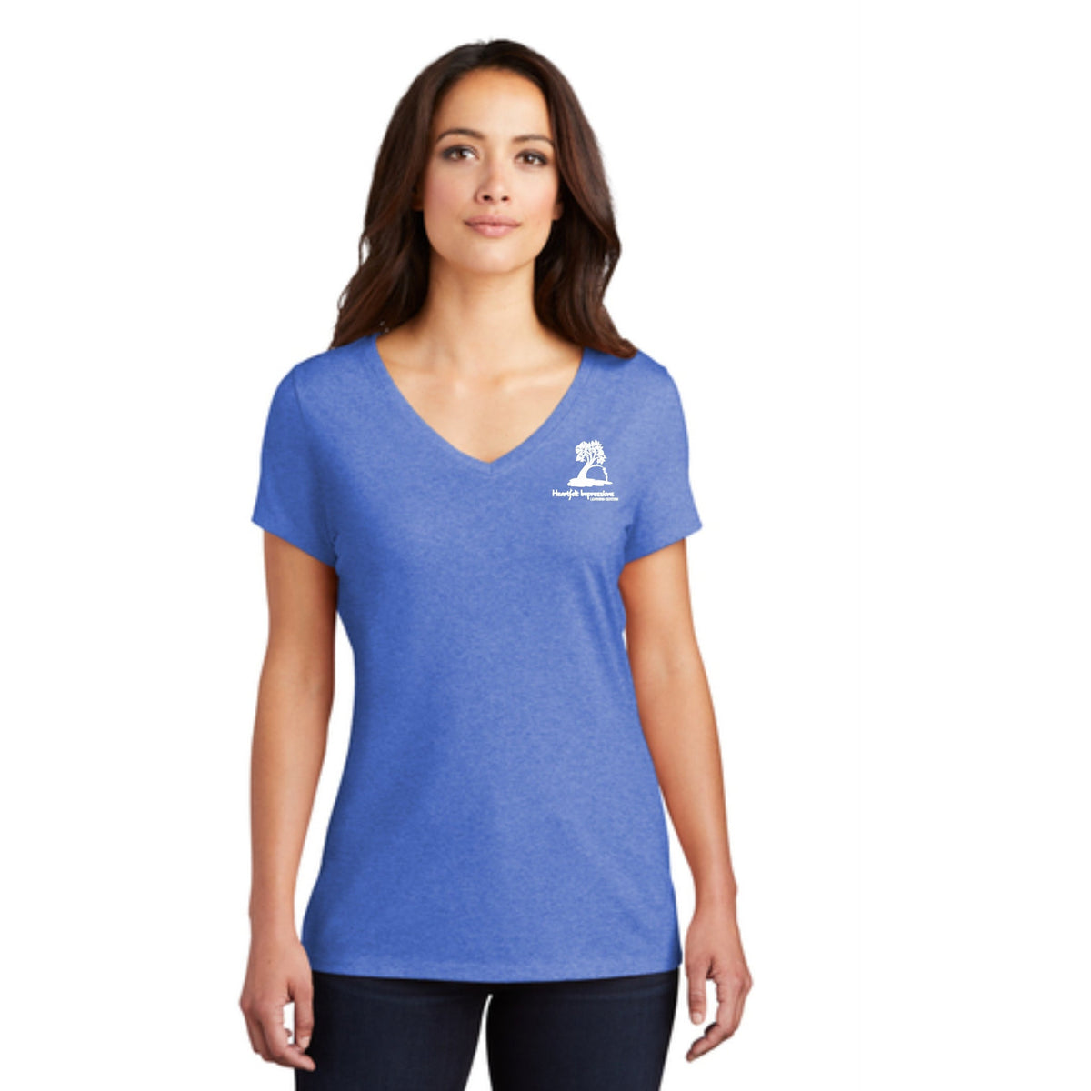 District ® Womens Perfect Tri ® V Neck Tee Carriagehousemarketplace 