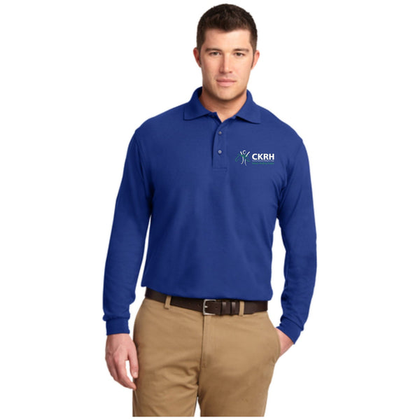 Port Authority® Silk Touch™ Long Sleeve Polo