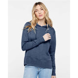 LAT Women's Vintage Wash Hoodie Sweatshirt