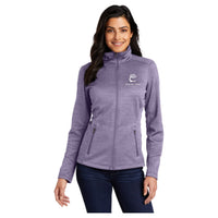 Port Authority® Ladies Digi Stripe Fleece Jacket