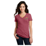 District Made® Ladies Perfect Blend® V-Neck Tee