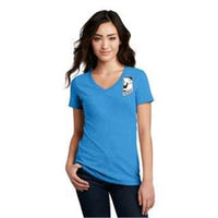 District Made® Ladies Perfect Blend® V-Neck Tee