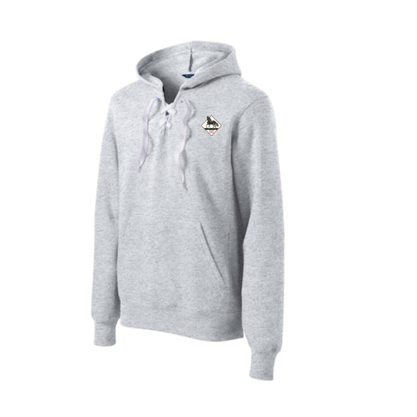 Sport-Tek® Unisex Lace Up Pullover Hooded Sweatshirt