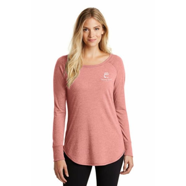 District Women's Perfect Tri Long Sleeve Tunic Tee, Product