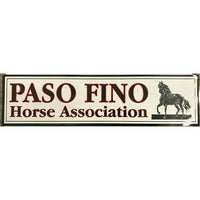 Paso Fino Horse Association Bumper Sticker