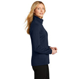 Port Authority® Ladies Grid Fleece Jacket